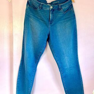 Style & Co. Women's Straight Leg Blue Jeans